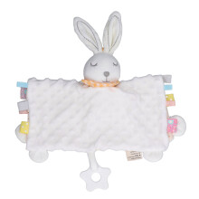 Baby Bunny Chewable Security Blanket Sensory Toy