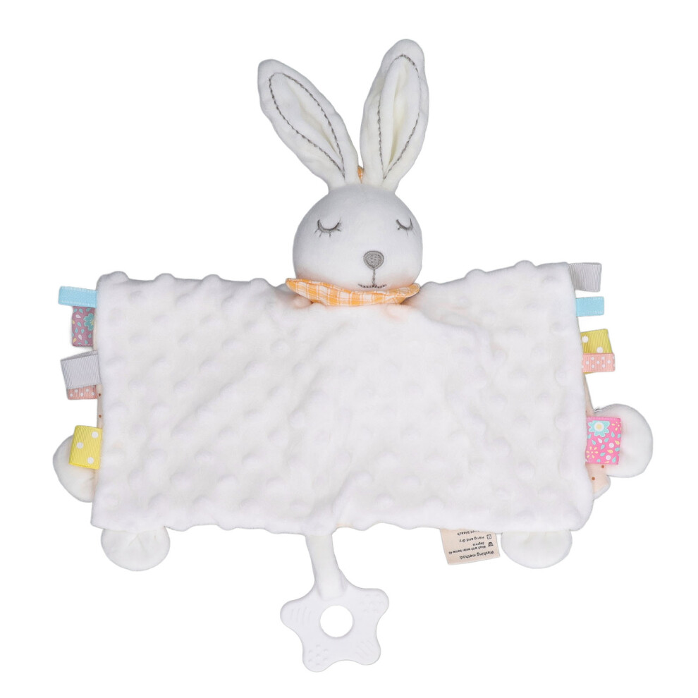 Baby Bunny Chewable Security Blanket Sensory Toy