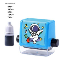 1-100 Multiplikation/Division Rollstempel Mathe-Tool Kinder