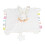 Baby Bunny Chewable Security Blanket Sensory Toy 3