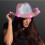 Light Up Cowgirl Hat Costume Accessory 2