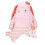 Baby-Sicherheitsdecke Rosa Hase, Beruhigendes Plüsch 4