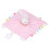 Cute Soft Baby Teething Plush Blanket 3