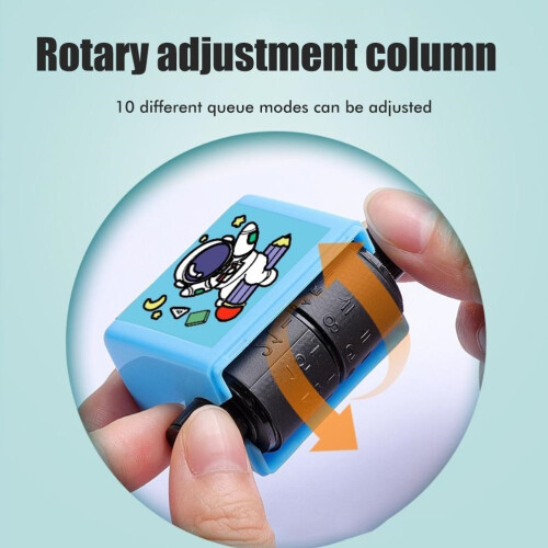 1-100 Multiplikation/Division Rollstempel Mathe-Tool Kinder 2