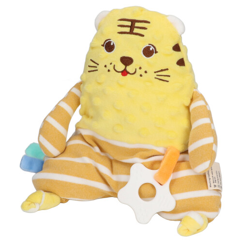 Baby Security Blanket Stuffed Animal Ultra Soft Bell Sound Teethers 1