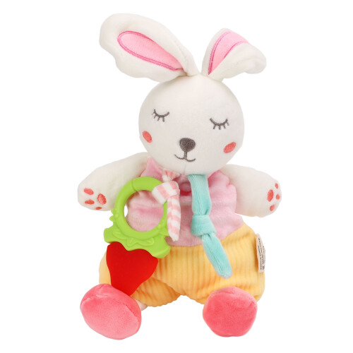 Plush Teething Toy Rabbit Doll for Infant 1