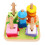 Wooden Peg Puzzle Color Sorting Stacking Toy 5