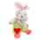 Plush Teething Toy Rabbit Doll for Infant 4