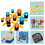 (5777‑26) Blue Orange Big Eat Small Plastic Chess Table Game 3