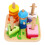 Wooden Peg Puzzle Color Sorting Stacking Toy 4