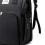 (Black) Borsa Pannolini Rosa Grande Portatile 3