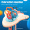 Baby Sensory Toys Spaceship Silicone Pull Activity Gift 4