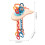 Baby Sensory Toys Spaceship Silicone Pull Activity Gift 2
