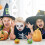 Halloween-Kürbis-Eimer Geist-Drückspielzeug 3