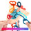 Baby Sensory Toys Spaceship Silicone Pull Activity Gift 3