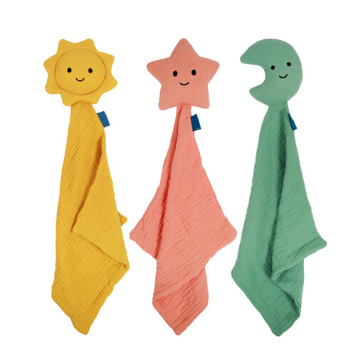 Sicherheitsdecke Plüsch Kuscheldecke Baby Geschenk 2