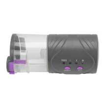 Alimentador automático para peces ABS temporizador dispensador 2 pilas AA