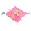 (Pink) Weiches Plüsch-Tiger-Sicherheitsdecke Rosa 4