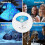 Ocean Wave Projector, Led Night Light Lamp with 7 Lighting Modes Music Speaker-2025-ss 5
