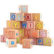 26pcs Wooden ABC Blocks