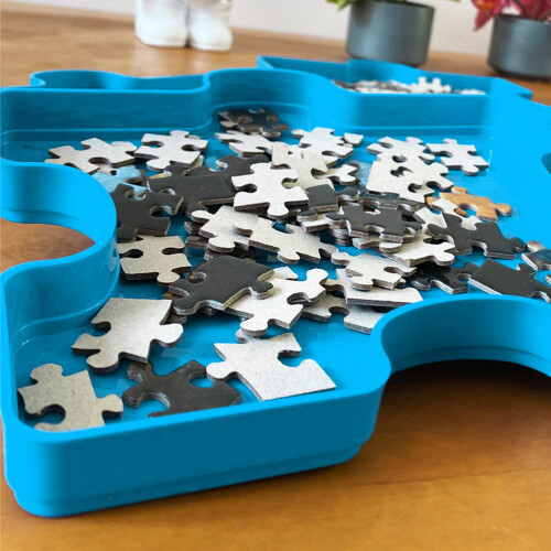 6x Jigsaw Puzzle Sortierboxen stapelbar 2