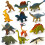 12x Dinosaurier-Modelle, Weihnachtsgeschenk für Kinder 1