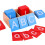 Kids Double Lettered Sandpaper Board Red Blue Case 1