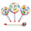 Tamburello Lollipop Arco Baleno Musico 5