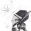 Universal Mosquito Net Baby Stroller Insect Net with Zipper 2