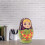 5PCS Handmade Wooden Russian Nesting Dolls 2