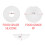2PCS Silicone Breast Shells Nursing Cups Nipple Covers 2