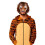 Halloween Tiger EVA Half Face Mask 4