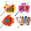Xilofono a 4 Note con Animali Cartoon e Risuonatore Musicale 1