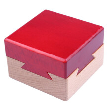 Mini 3D Puzzle Holzkiste Geheimfach Rätsel