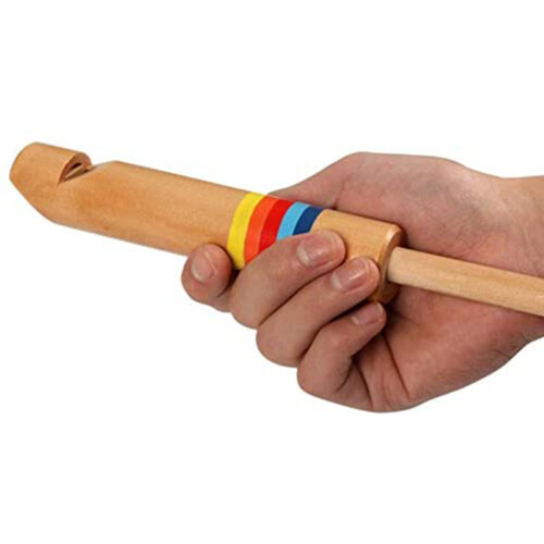 Wooden Whistle Flute Educational Learning Toy 2