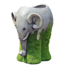 Elephant Shape Flower Pot Outdoor Garden Flower Pot for Succulents Flowers Plants-2025-ss