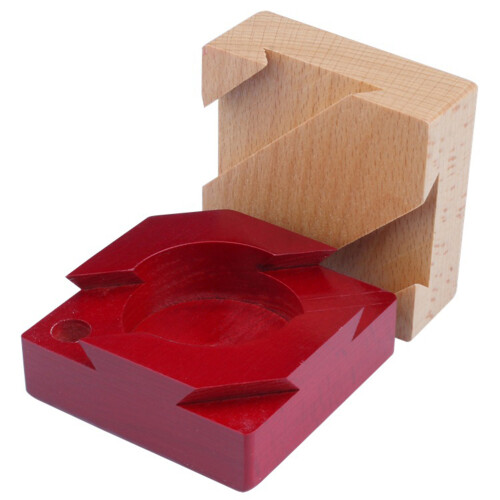 Mini 3D Puzzle Holzkiste Geheimfach Rätsel 2