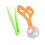 2x Plastic Insectenvanger Schaar Pincet Set Voor Kinderen 3