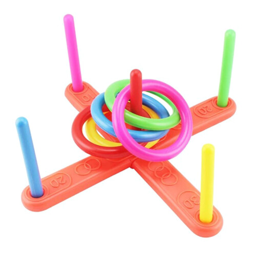 1 Set Plastic Ringgooi Spel Kinderen Educatief