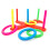 1 Set Plastic Ringgooi Spel Kinderen Educatief 3