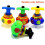3pz Top Musical Rotanti Regalo Bambini 5