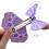 4Pcs Flying Butterfly Kids Magical Props 2