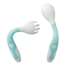 Baby Lepel Vork Set met Reisdoos Kinderen Training