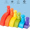 Houten Regenboog Stapelspeelgoed 3