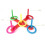 1 Set Plastic Ringgooi Spel Kinderen Educatief 5