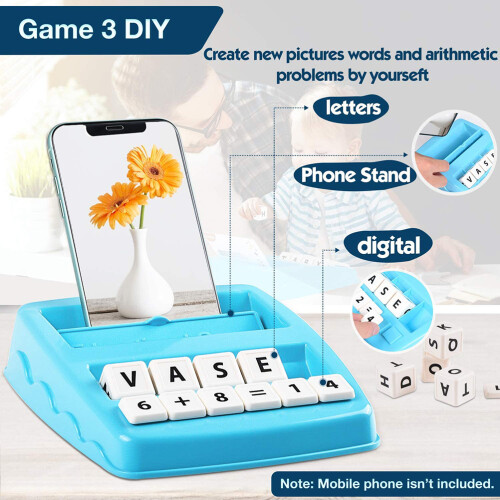 Kids Alphabet Math Flash Cards Gift 1