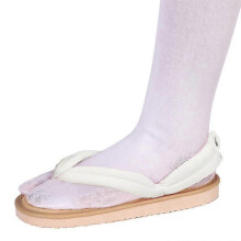 (34 35, White) Anime Demon Slayer Cosplay Shoes Kimetsu No Yaiba Kamado Clogs Sandals Flip Flop-2025-ss