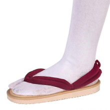 (36 37, Wine red) Anime Demon Slayer Cosplay Shoes Kimetsu No Yaiba Kamado Clogs Sandals Flip Flop-2025-ss
