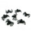 Mini Plastic Spinnen Grap Decor DIY 1