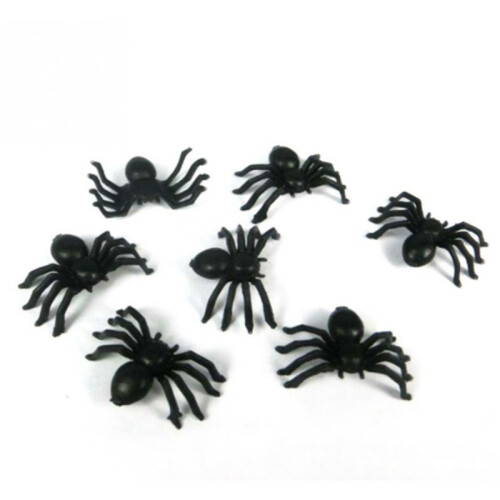 Mini Plastic Spinnen Grap Decor DIY